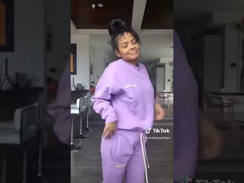 Christina Milian and Matt Pokora dancing on Come Around Me by Justin Bieber