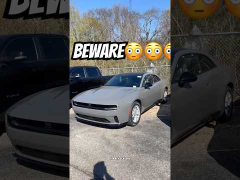 DO NOT BUY DODGE CHARGER EV CARS TIL YOU SEE THIS 😳