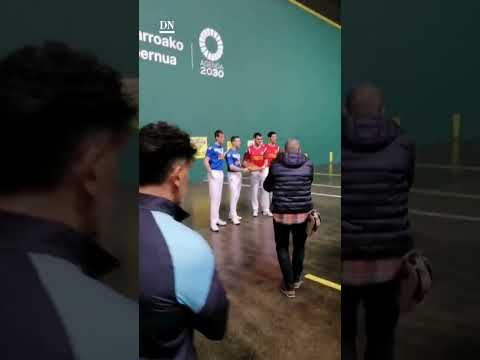 Los FINALISTAS del Campeonato de PAREJAS esperaban MÁS PELOTA en el ARENA #shorts #navarra #pelota